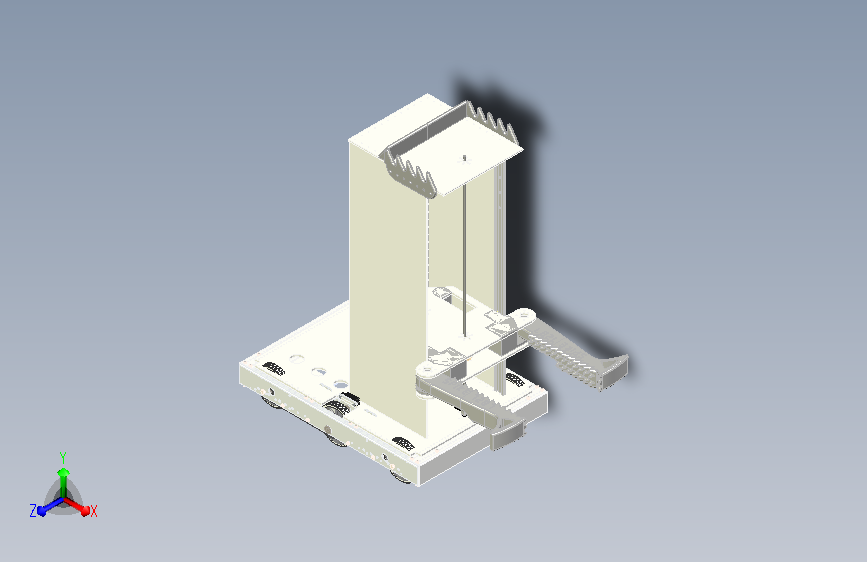 夹持使用的机器人设计模型