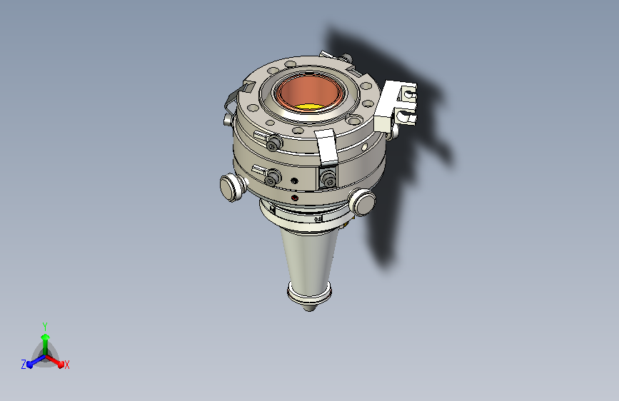 老式激光切割头