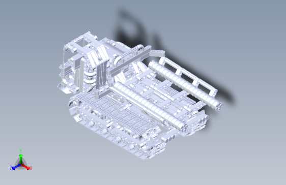 乐高玩具的装甲车设计模型