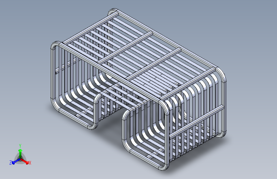 咖啡桌三维设计图