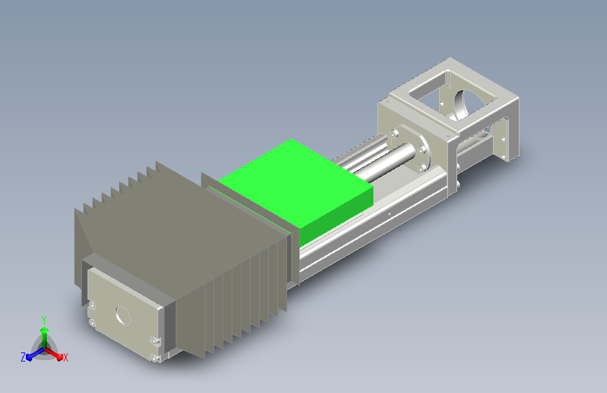 模组带可伸缩风琴罩