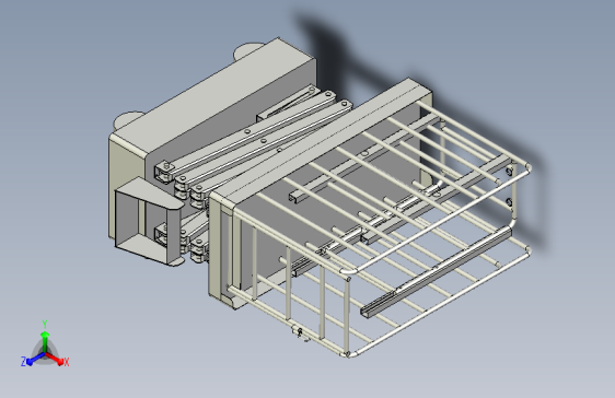 升高车简易模型