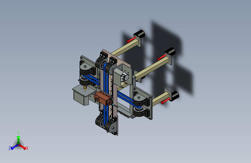 生产型的钻机设计模型