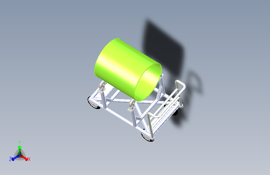 下水道水泥管推车
