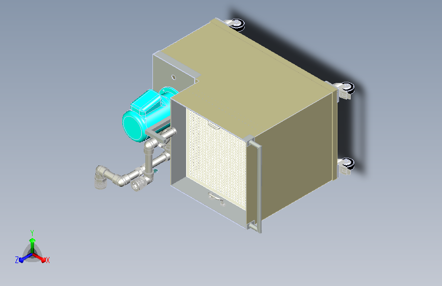 小型冷却器设计模型