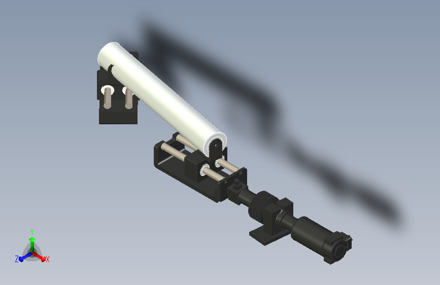 转向导轨式对中纠偏器