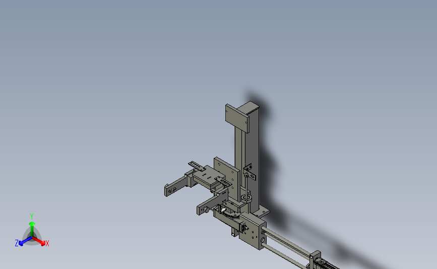 自动化电机定子翻转机 3D模型SW
