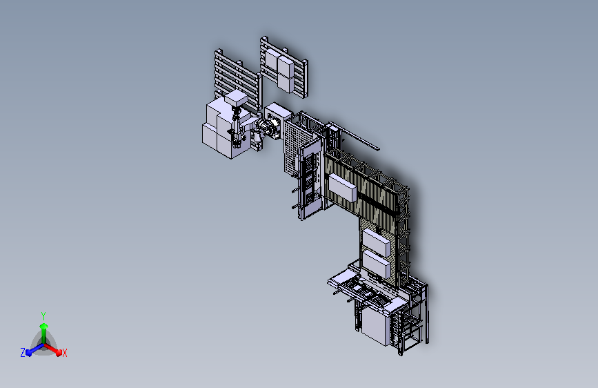 码垛自动化打包工作站