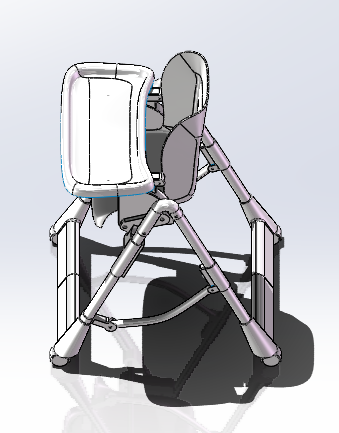婴儿喂食餐椅设计