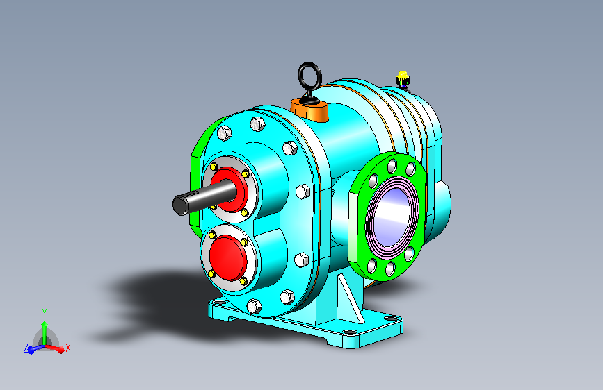 罗茨真空泵模型图=653381=25