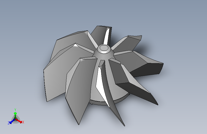 可安装的8叶排气装置