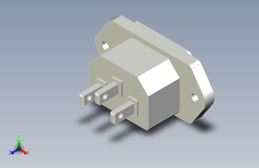AC插座 AC三插插座
