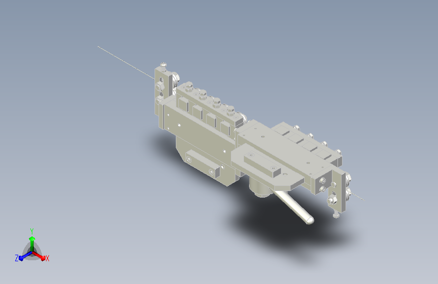 JZQ-C18-20010-H300铁丝矫直器组件（18轮）