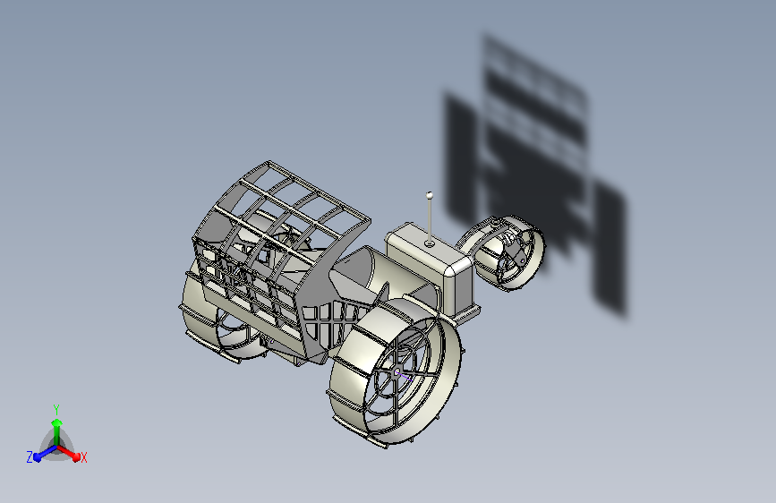 NASA设计大赛的月球采矿车