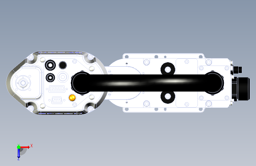 爱普生机器人Epson_G1-171S 俯视图