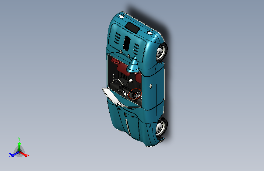 保时捷356高速汽车