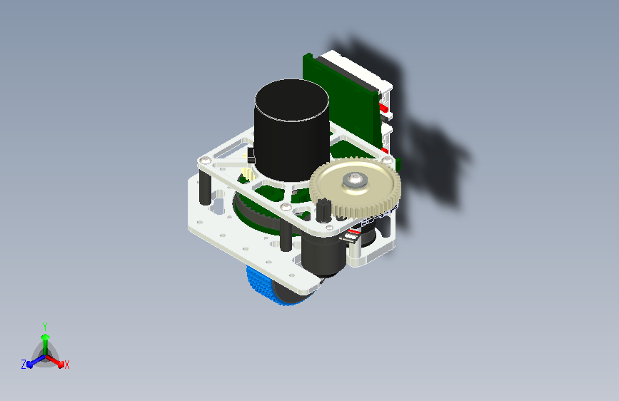 变向转向轮机制设计模型