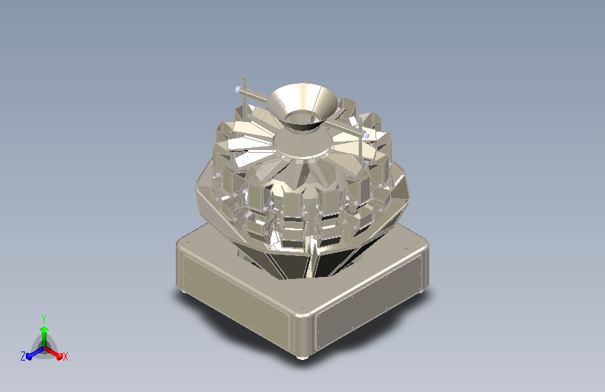 标准小十四头组合秤