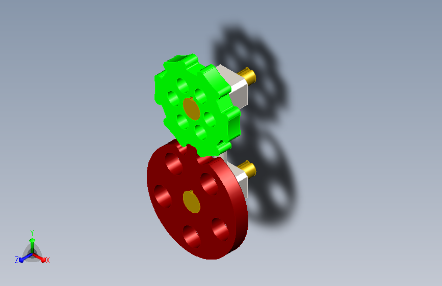 单齿间歇传动机构