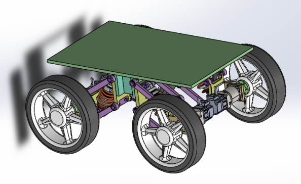 四驱巡检机器人底盘 1140036===wb60