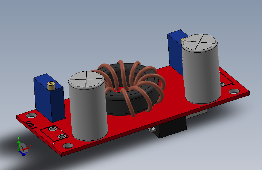 可调电压的降压模块