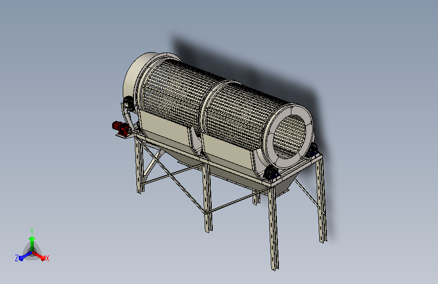 滚筒筛 滚筒旋转筛