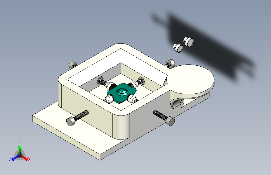 夹持器械 宝石夹具原型机