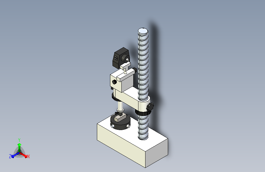 立式光学计仪器模型