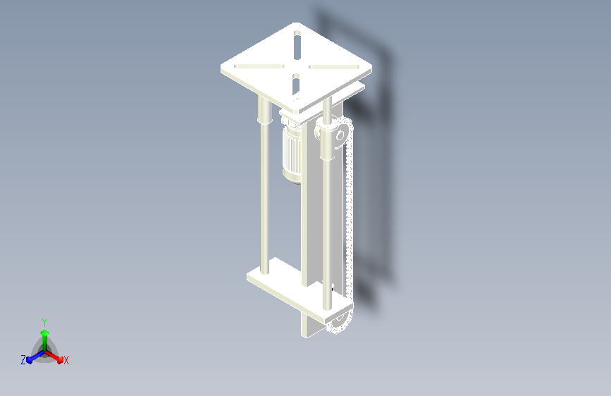 链条级进提升机