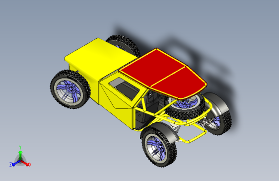 全新越野车钢管车