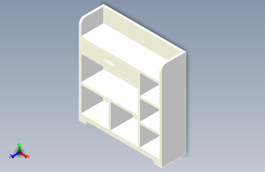 现代简约小书架