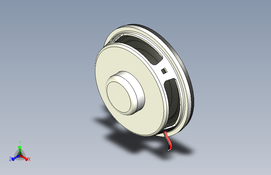 小喇叭三维模型