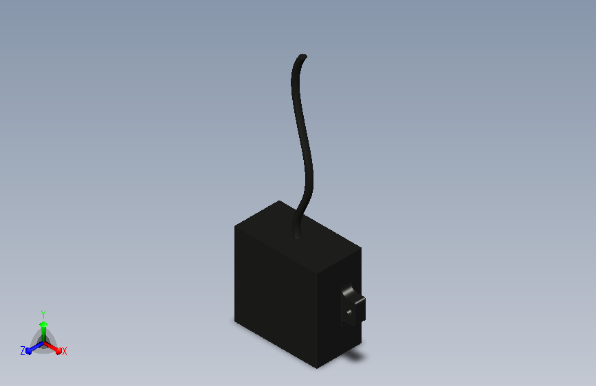 小喇叭扬声器三维模型