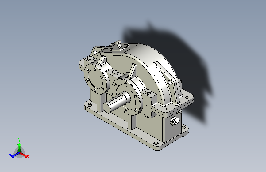 一级圆柱直齿减速机设计
