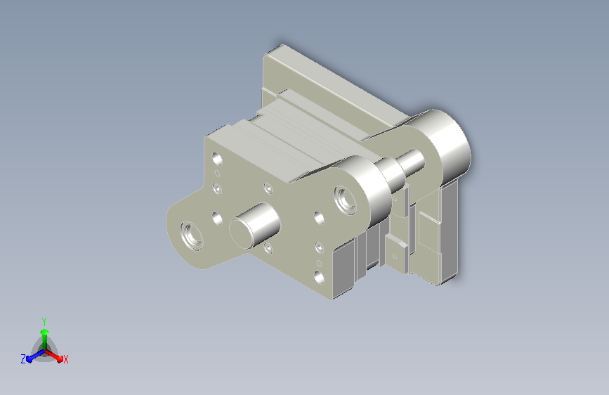 油泵铭牌级进模设计