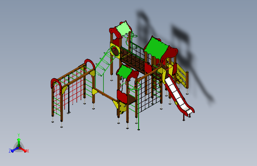 游乐场三维模型