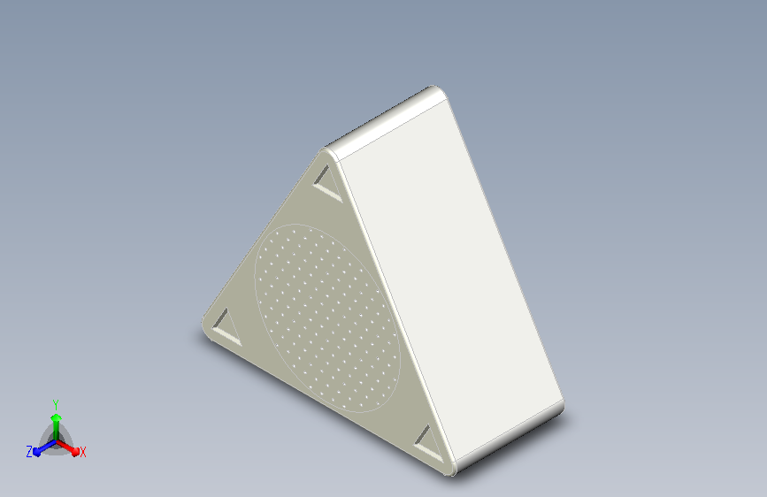 支付宝盒（等三角形）三维模型