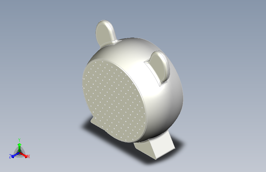 支付宝盒（人形）三维模型