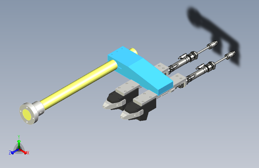 自动送销钉结构