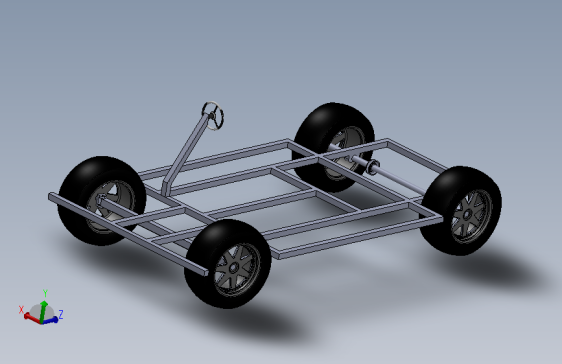 可定制的卡丁车底盘