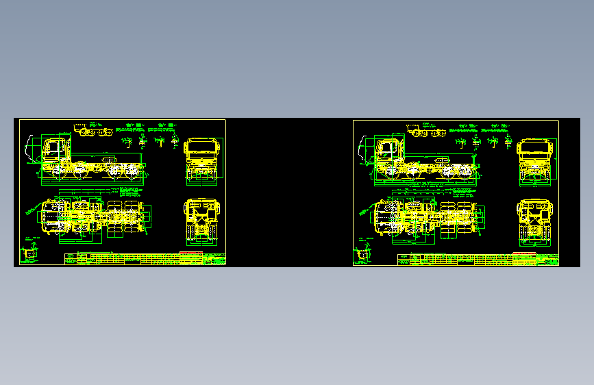 奔驰汽车图纸  cad