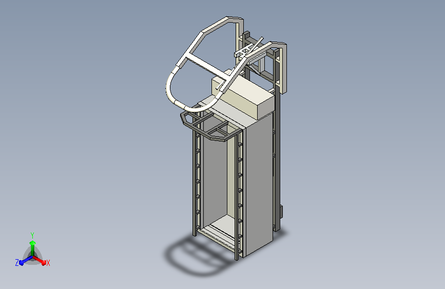 中型货车车架  IGES STEP