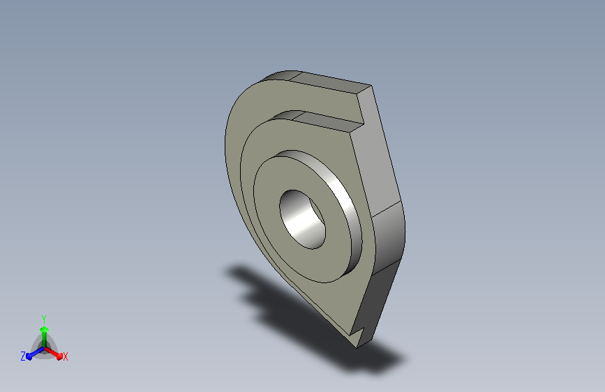 空调通风口的铰链模型