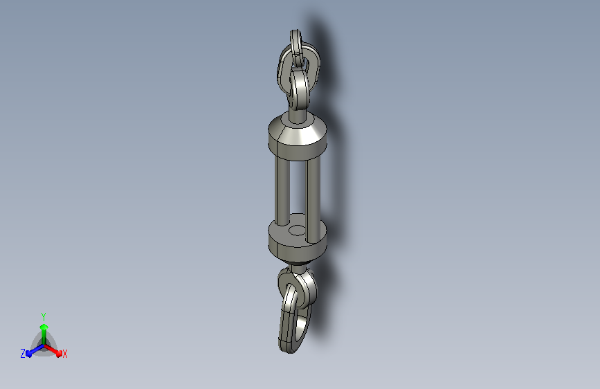 连接两种链接的拉杆组件