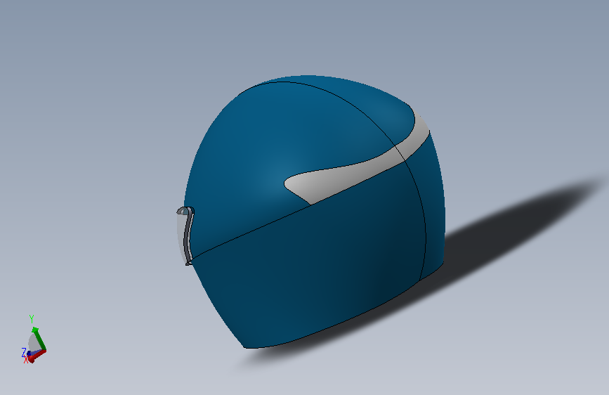 A0006199-未来主义流线型头盔概念