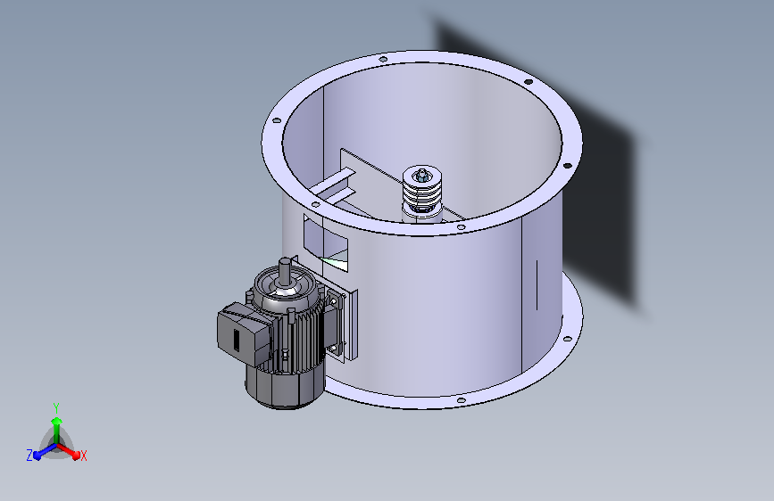 A0006221-管道风扇皮带传动轴流风机