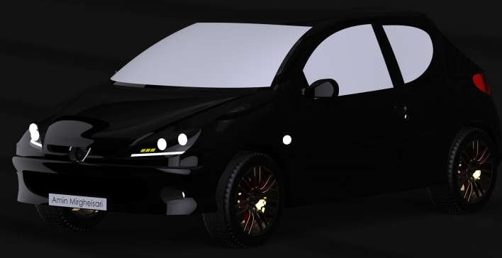 A0006216-206 标致轿跑车