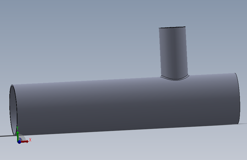 流体模拟用管道