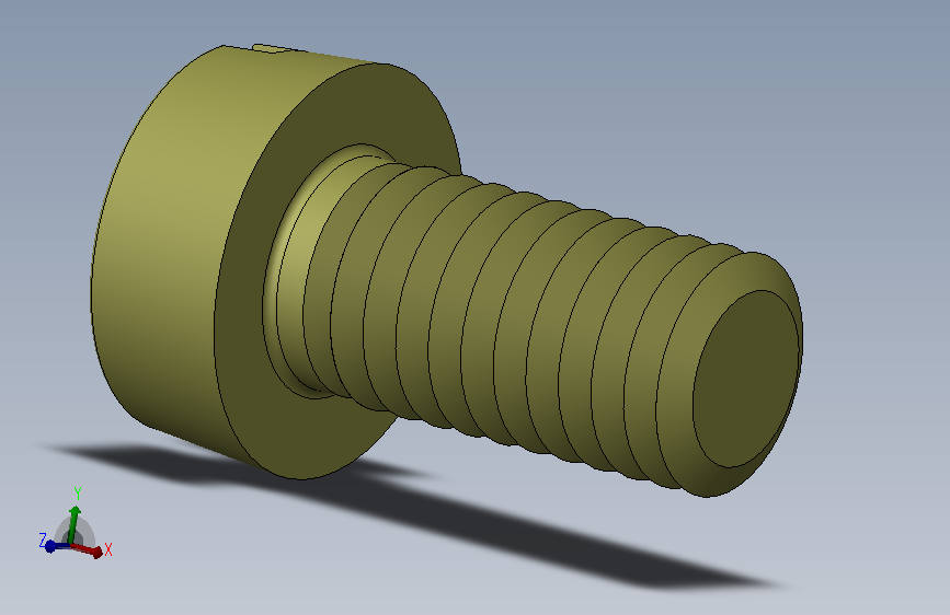 GB／T65-2000开槽圆柱头螺钉M5×10