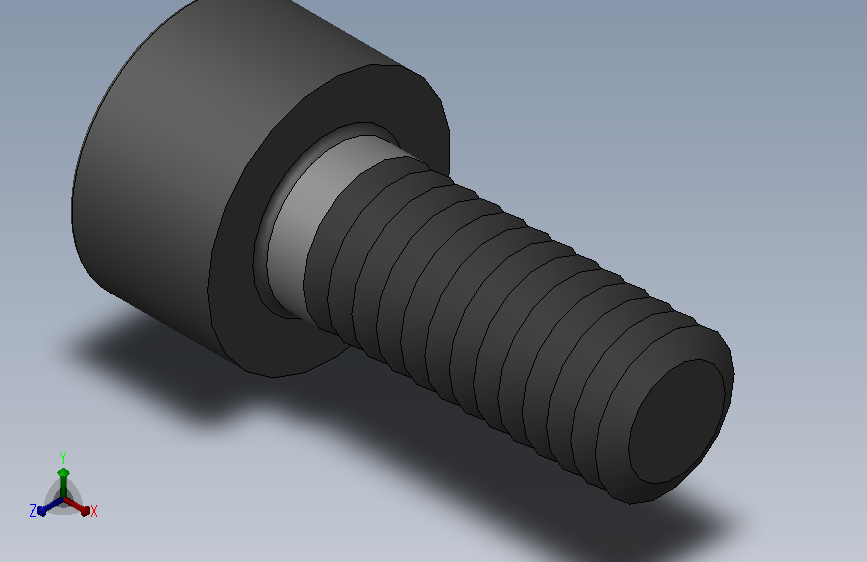 GB／T70．1-2000内六角圆柱头螺钉M4×10